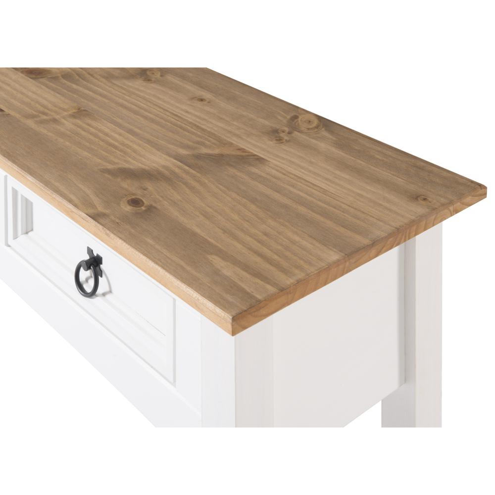 Model COW933 Cottage Series Wood Hall Table in Corona Snow
