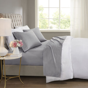 600 Thread Count Cooling Cotton Blend 4 PC Sheet Set from Beautyrest in  Grey. 600 Thread Count Cooling Cotton Blend 4 PC Sheet Set from Beautyrest in  Grey. 600 Thread Count Cooling Cotton Blend 4 PC Sheet Set from Beautyrest in  Grey. 600 Thread Count Cooling Cotton Blend 4 PC Sheet Set from Beautyrest in  Grey. 600 Thread Count Cooling Cotton Blend 4 PC Sheet Set from Beautyrest in  Grey.
