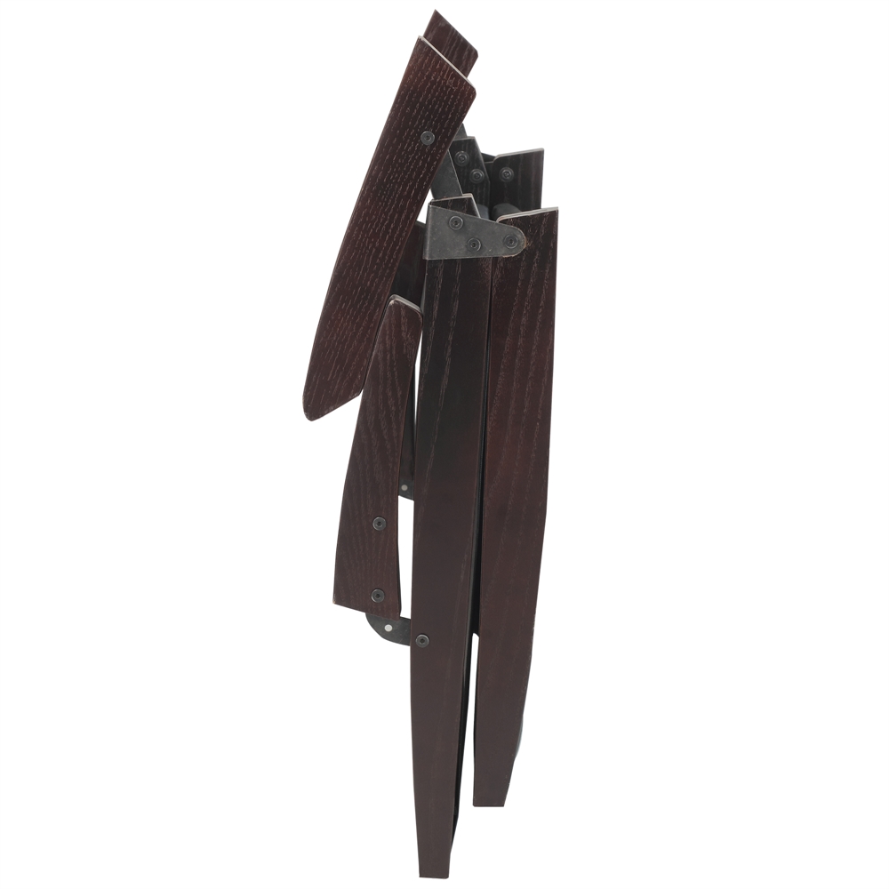Casual Folding Lounger Chair-Espresso