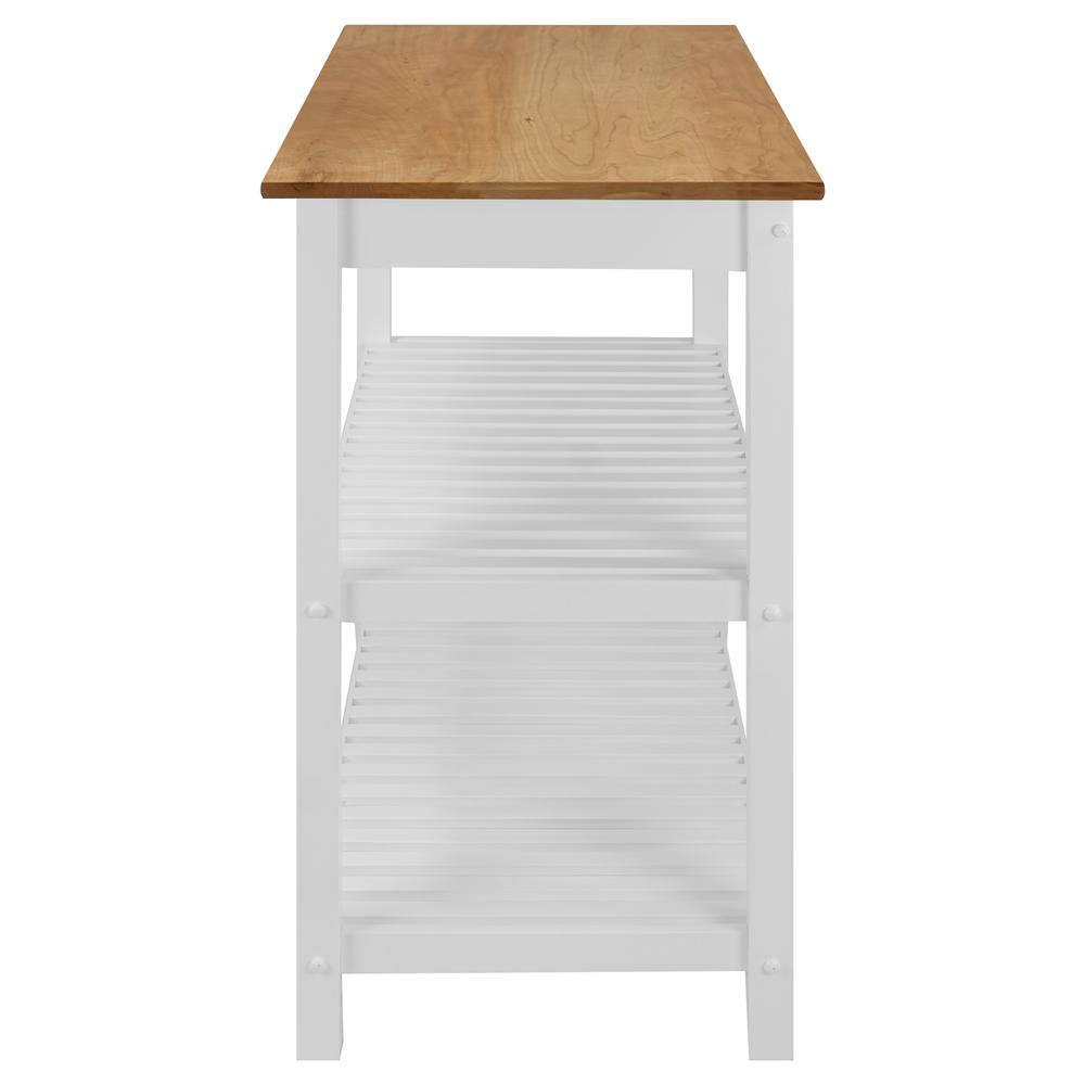Kitchen Island with Solid American Cherry Top