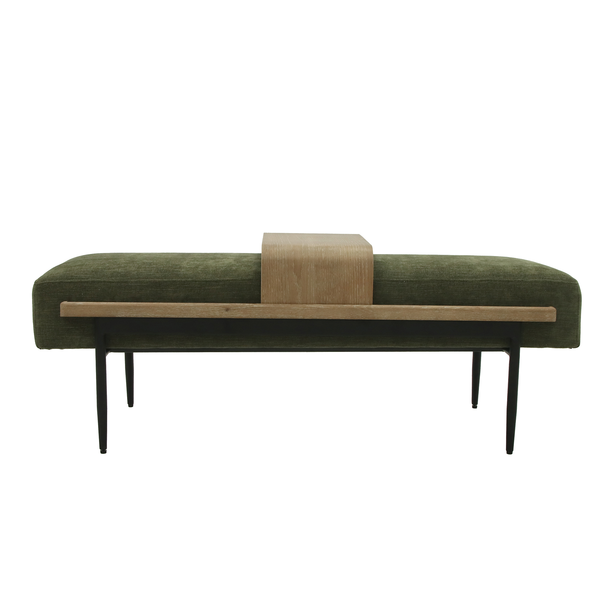 Perry Cocktail Ottoman with slide tray