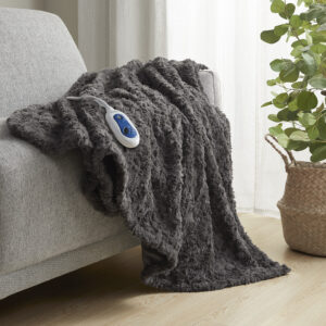 Zuri Oversized Faux Fur Heated Throw from Beautyrest in  Dark Grey. Zuri Oversized Faux Fur Heated Throw from Beautyrest in  Dark Grey. Zuri Oversized Faux Fur Heated Throw from Beautyrest in  Dark Grey. Zuri Oversized Faux Fur Heated Throw from Beautyrest in  Dark Grey. Zuri Oversized Faux Fur Heated Throw from Beautyrest in  Dark Grey.