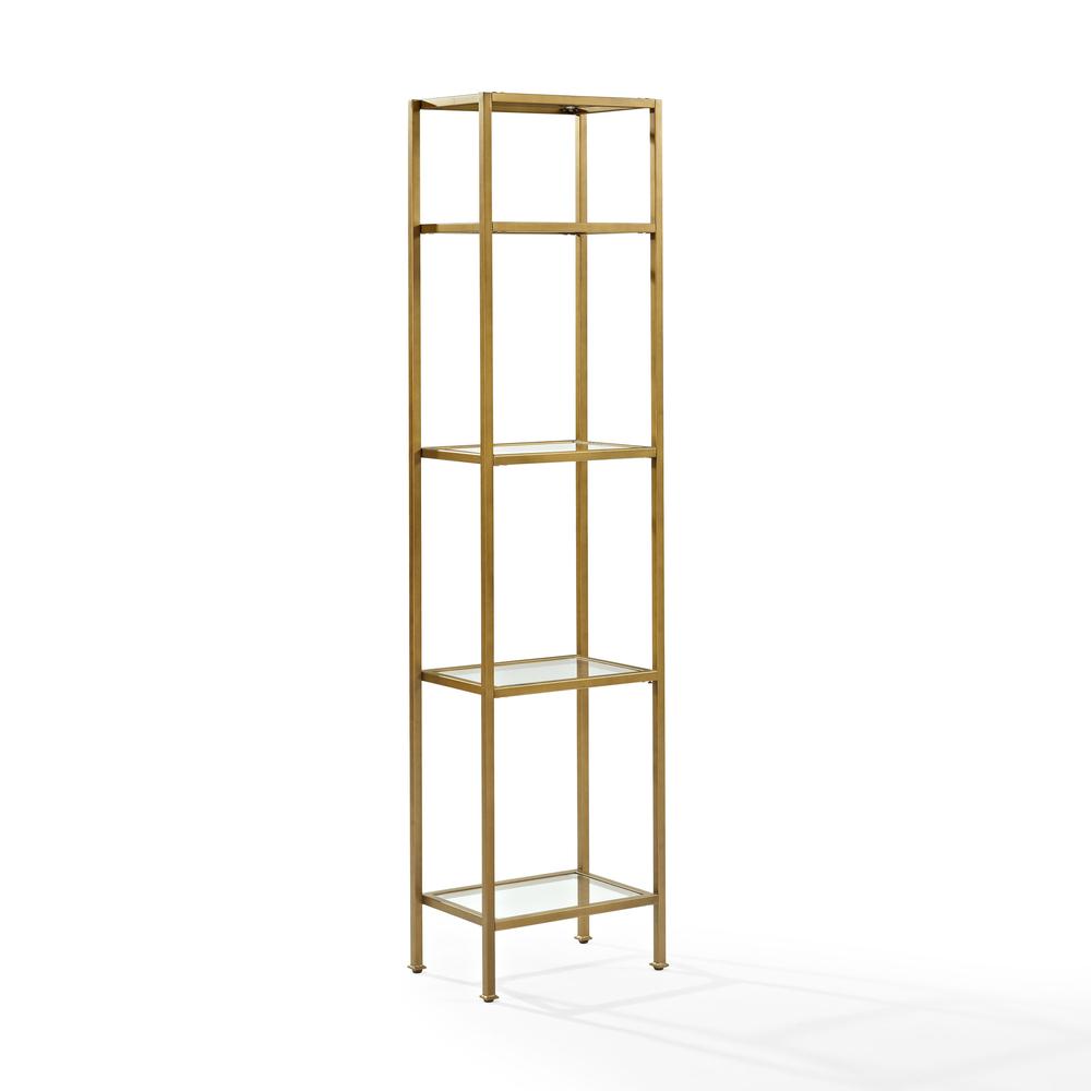 Aimee Narrow Etagere Bookcase