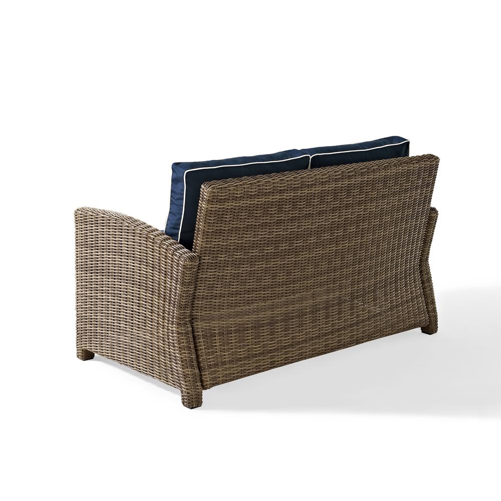 Bradenton 2Pc Outdoor Loveseat Patio Furniture Set