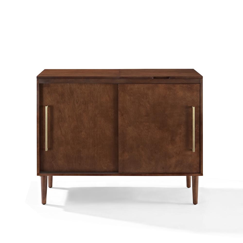 Everett Large Record Player Cabinet With Vinyl Storage