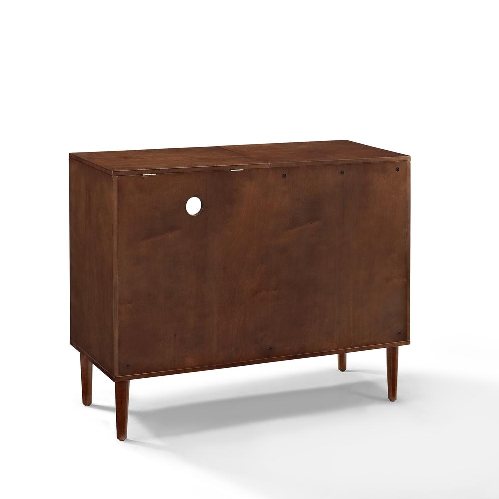 Everett Large Record Player Cabinet With Vinyl Storage