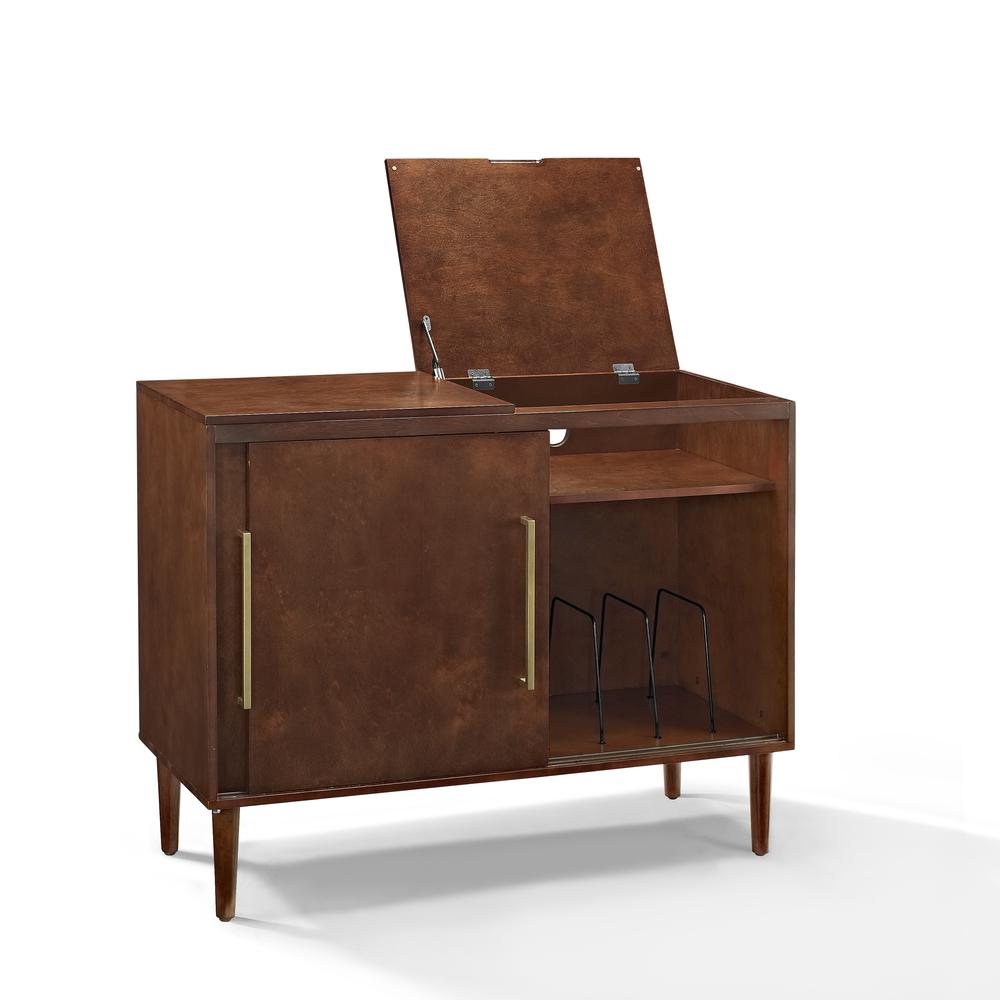 Everett Large Record Player Cabinet With Vinyl Storage