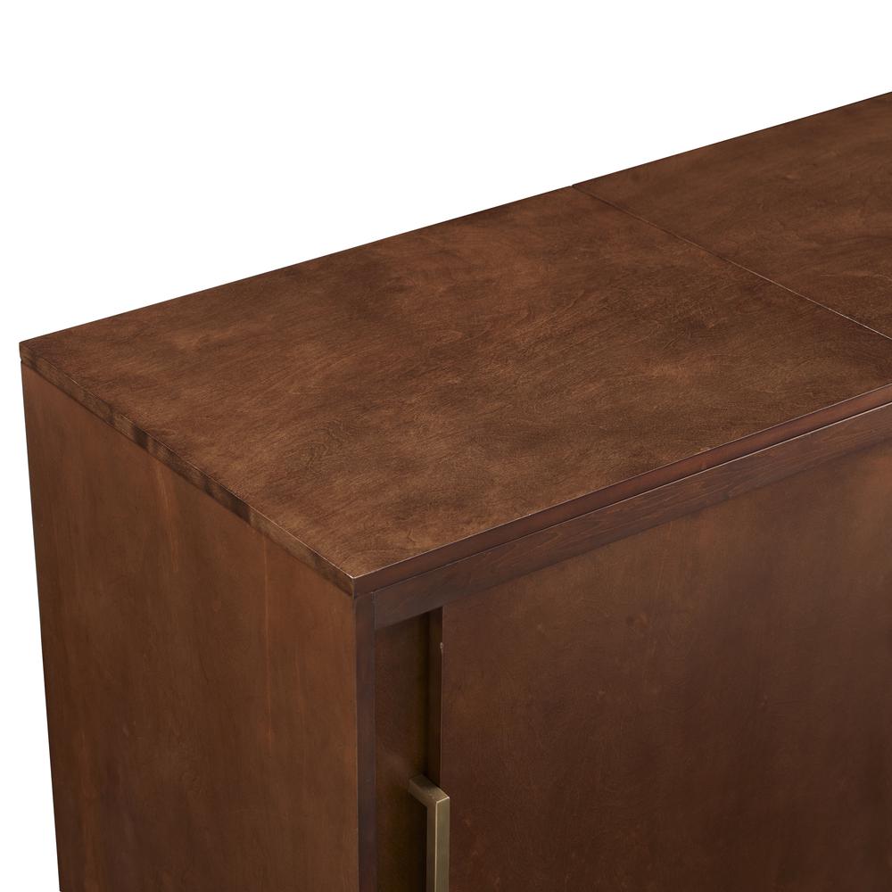 Everett Large Record Player Cabinet With Vinyl Storage