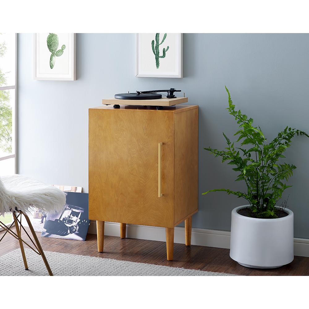 Everett Medium Record Player Cabinet With Vinyl Storage