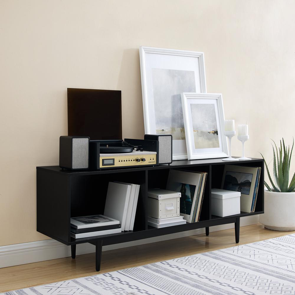 Liam Large Record Player Stand With Vinyl Storage