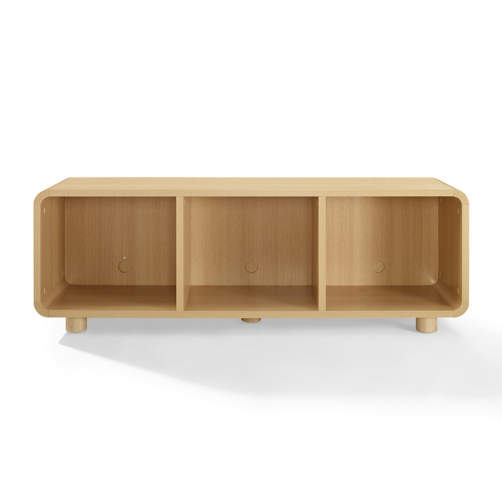 Zoe Large Record Player Stand With Vinyl Storage