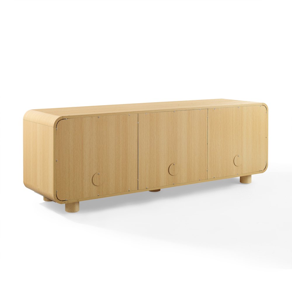 Zoe Large Record Player Stand With Vinyl Storage