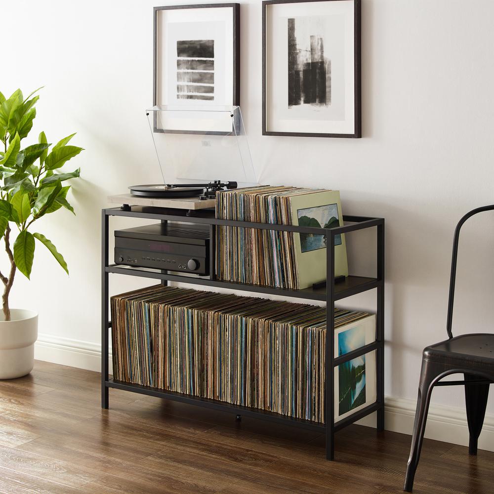 Provo Record Player Stand With Vinyl Storage