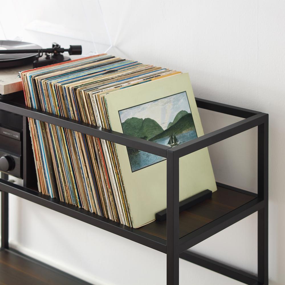 Provo Record Player Stand With Vinyl Storage