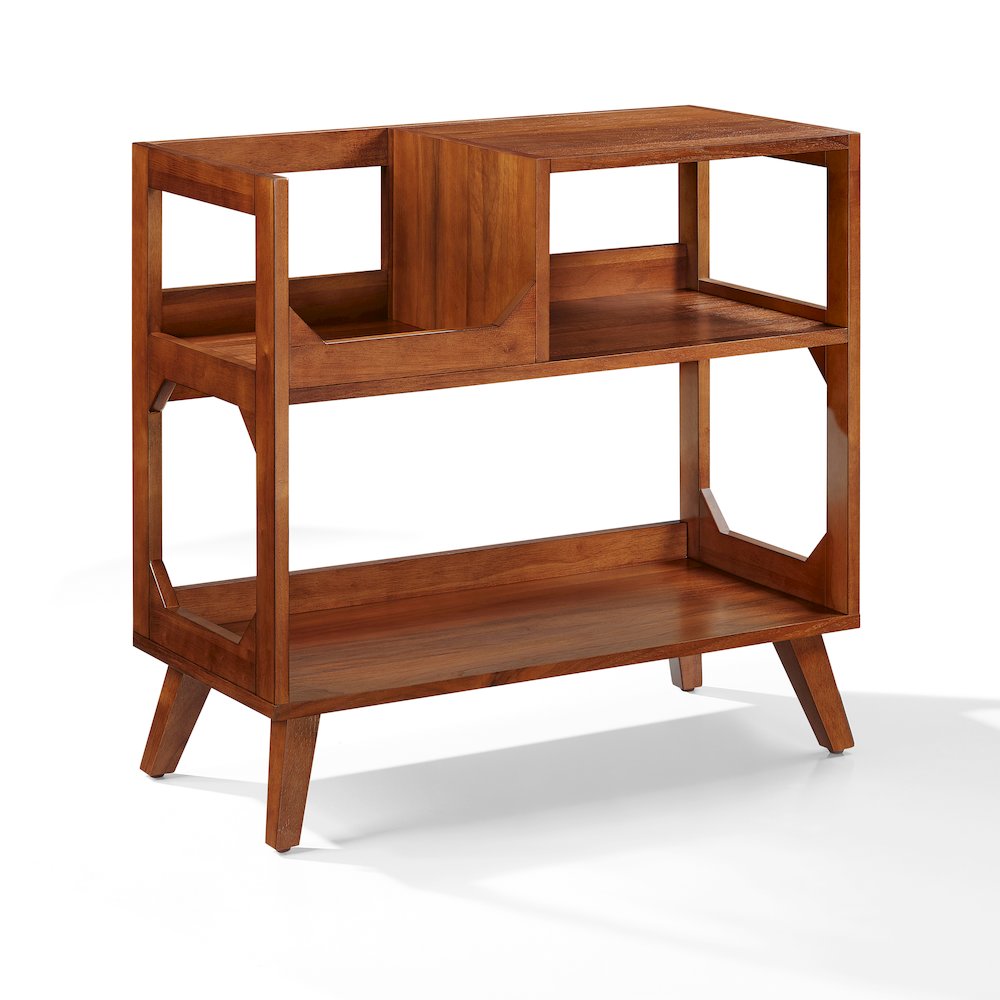 Asheville Medium Record Player Stand With Vinyl Storage