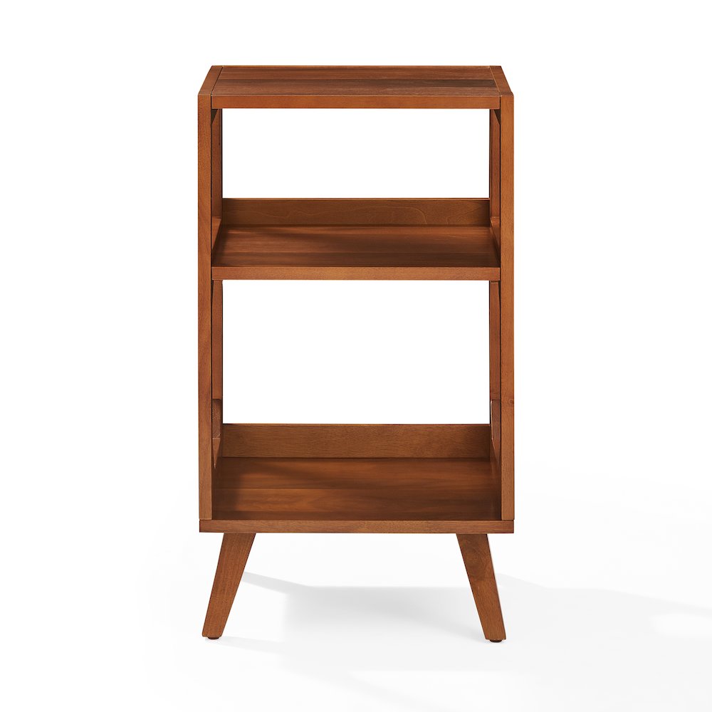 Asheville Small Record Player Stand With Vinyl Storage