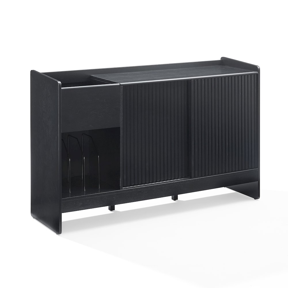Arden Record Player Cabinet With Vinyl Storage