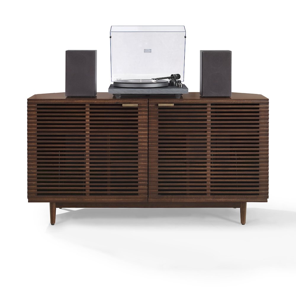 Cameron Corner Record Player Cabinet With Vinyl Storage