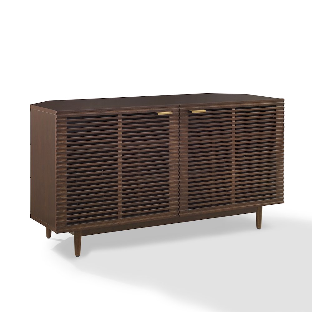 Cameron Corner Record Player Cabinet With Vinyl Storage