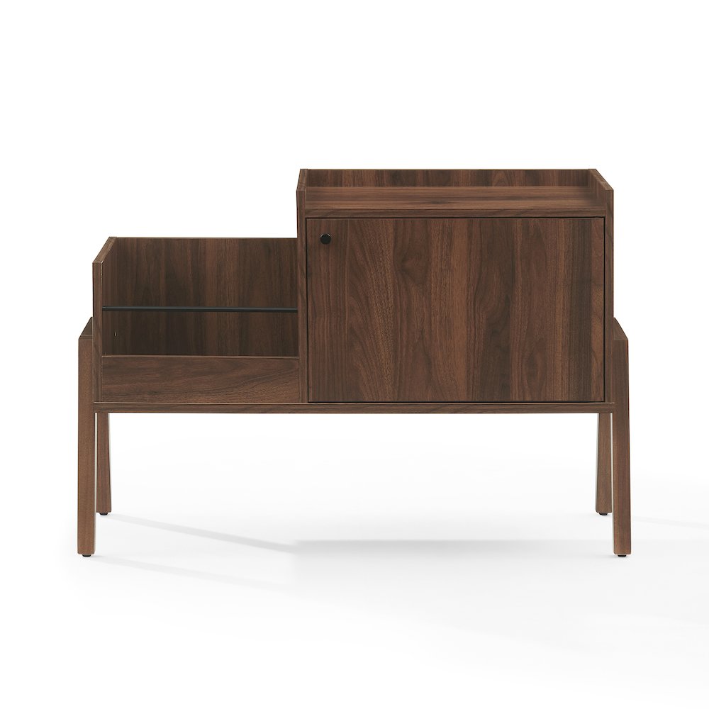 Luna Record Player Cabinet With Vinyl Storage