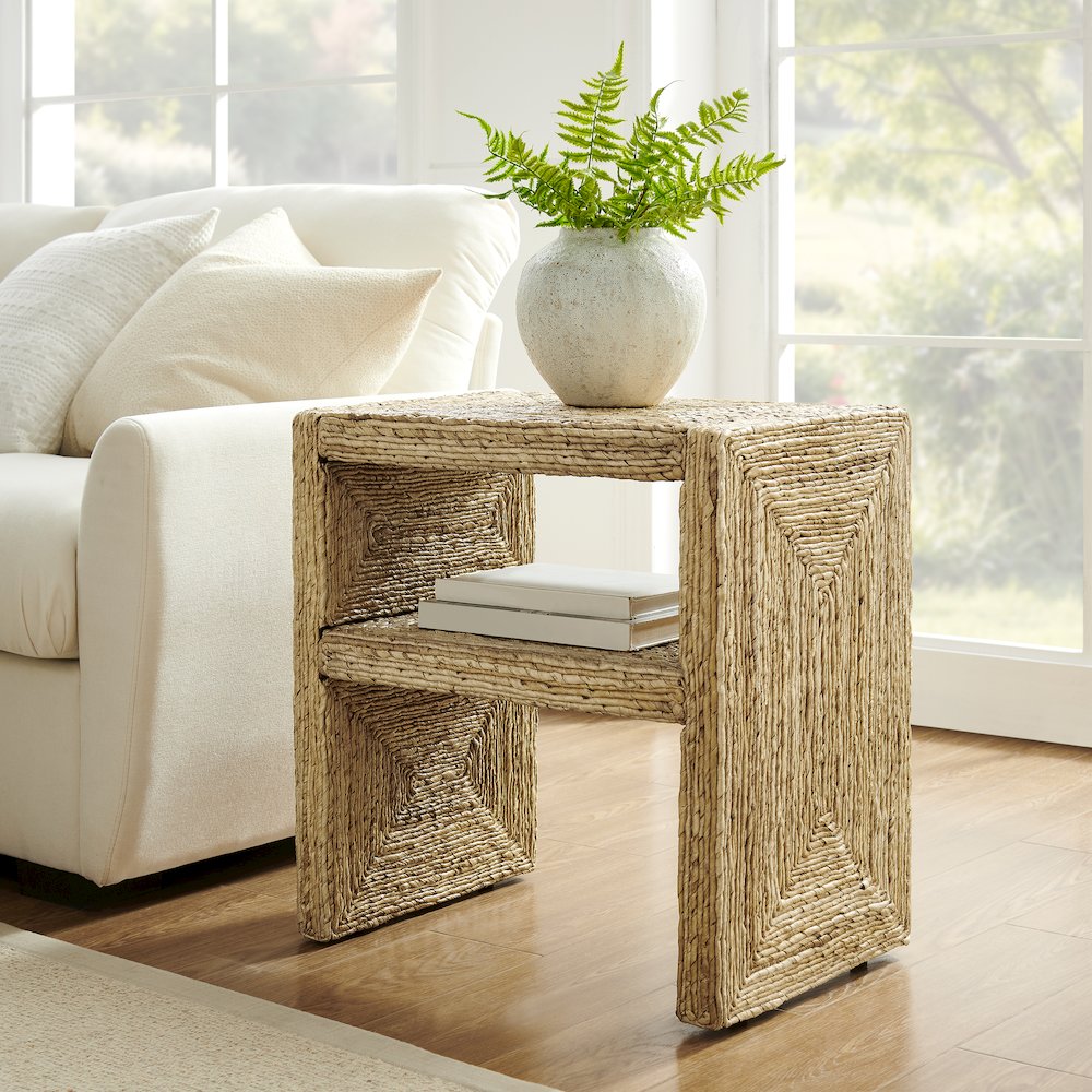 Marella End Table Banana Leaf