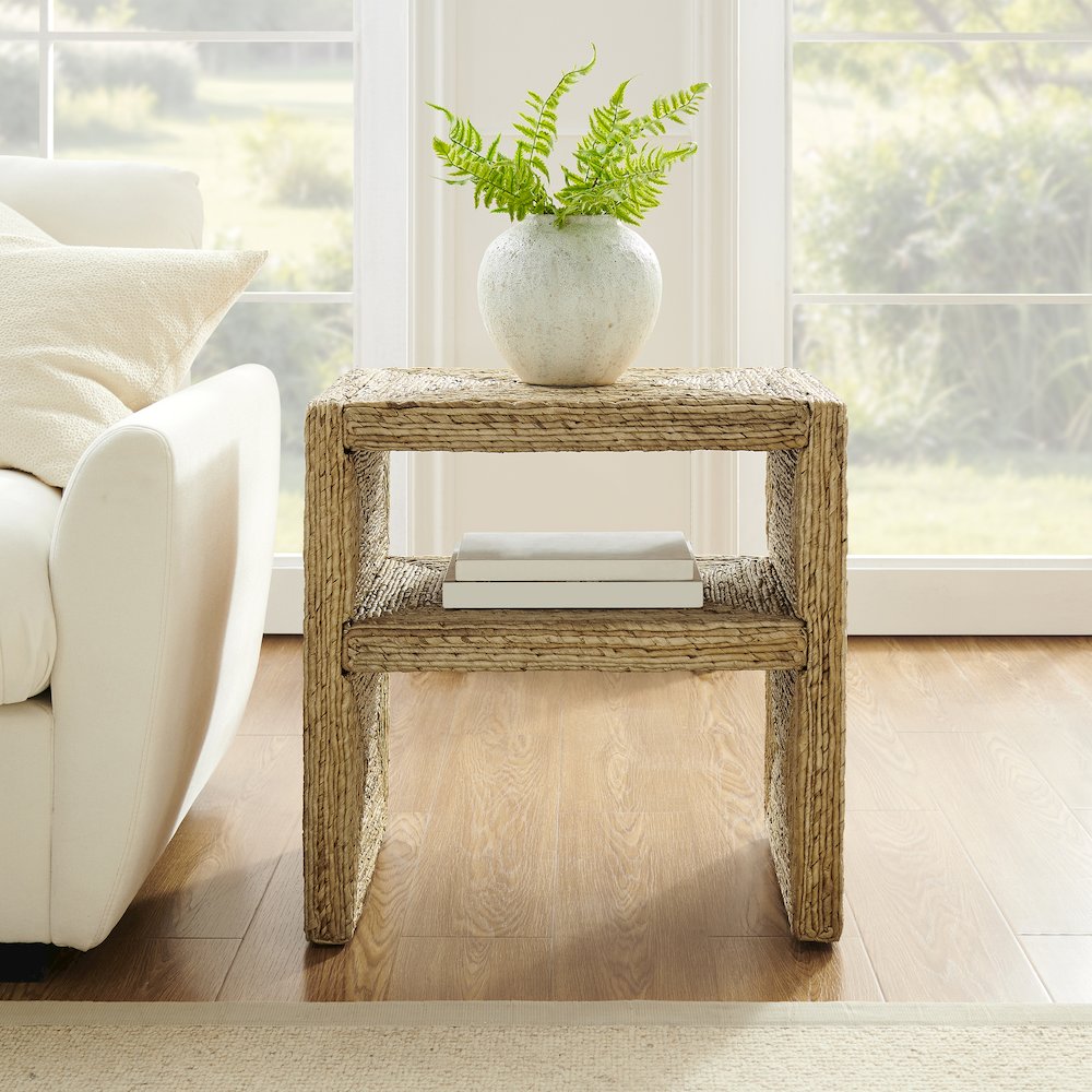 Marella End Table Banana Leaf