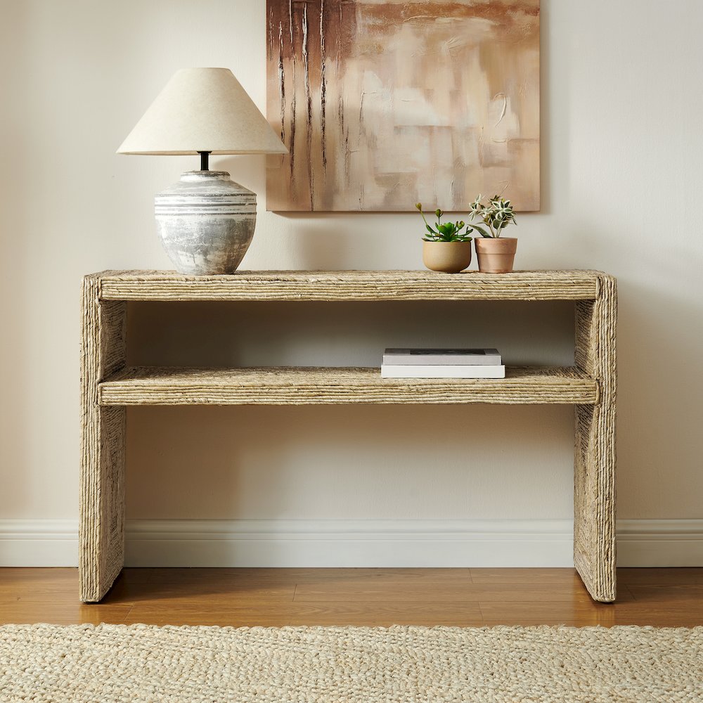 Marella Console Table Banana Leaf