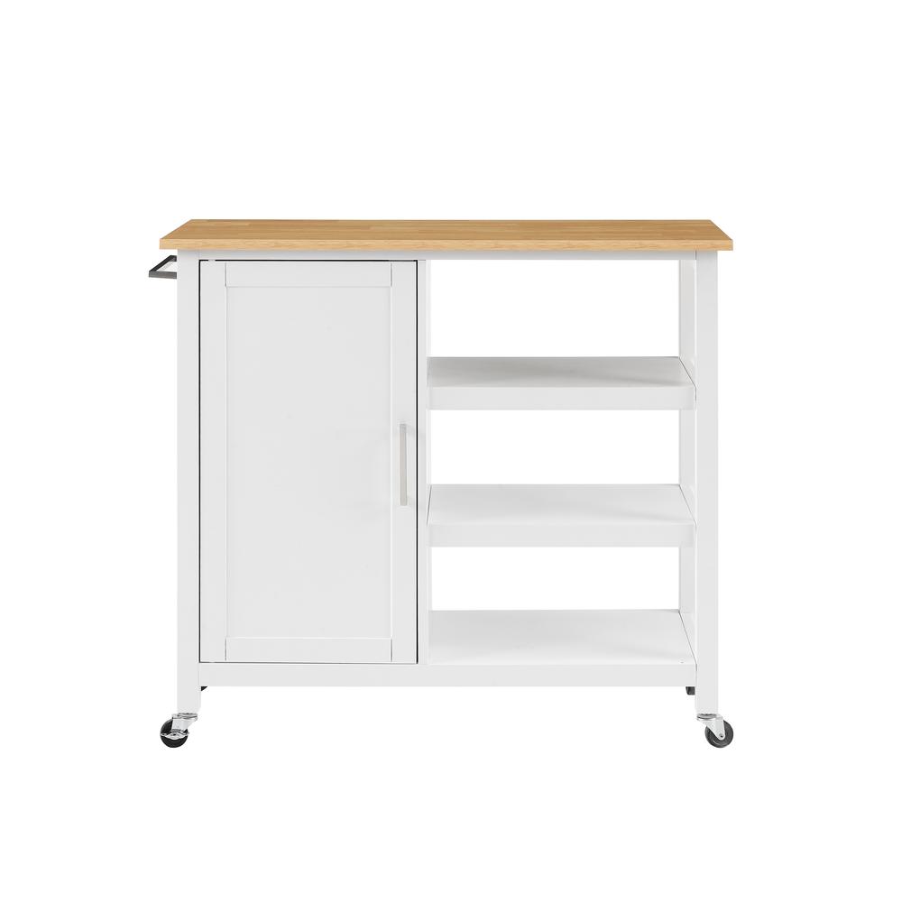 Tristan Open Kitchen Island/Cart