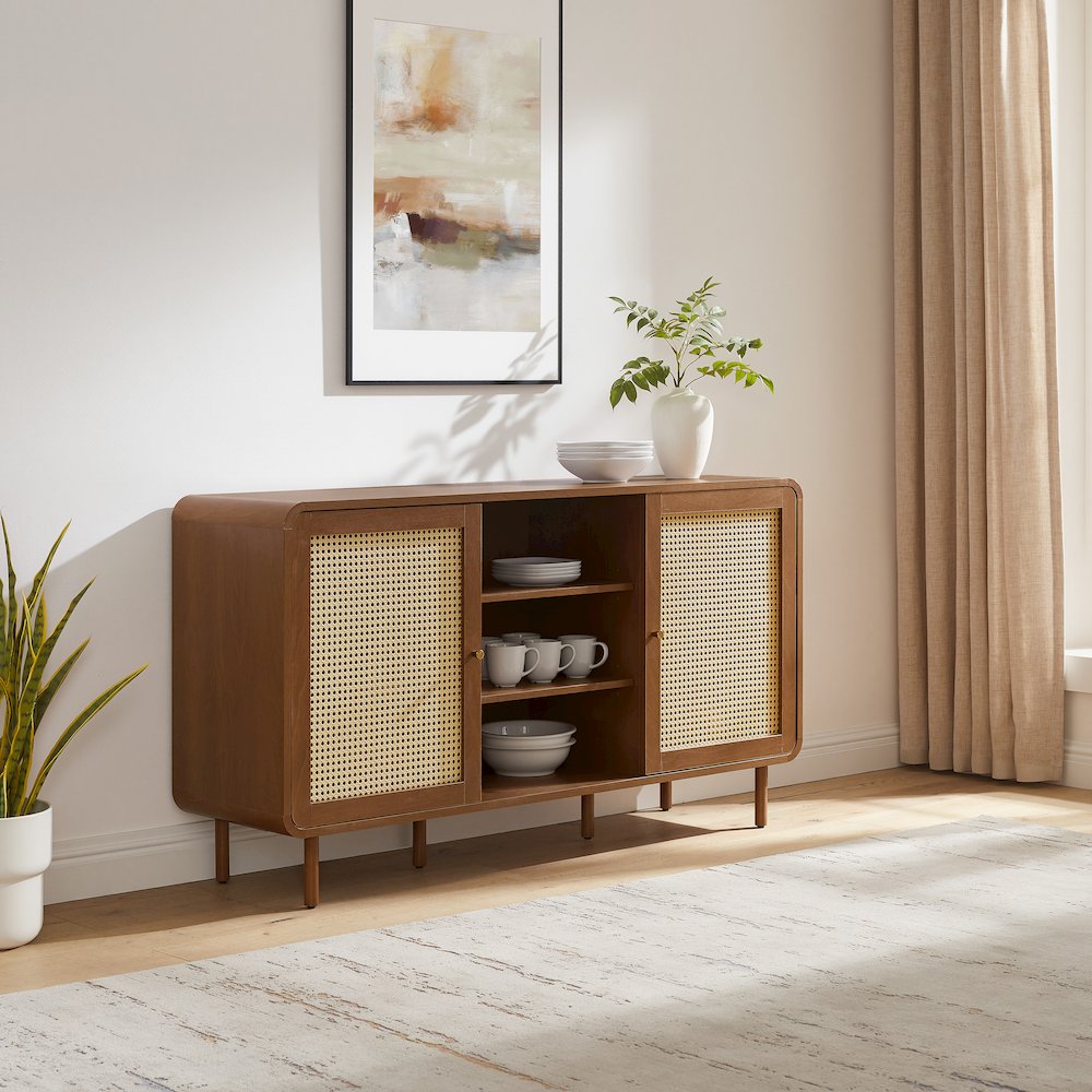 Rattan Buffet Cabinet