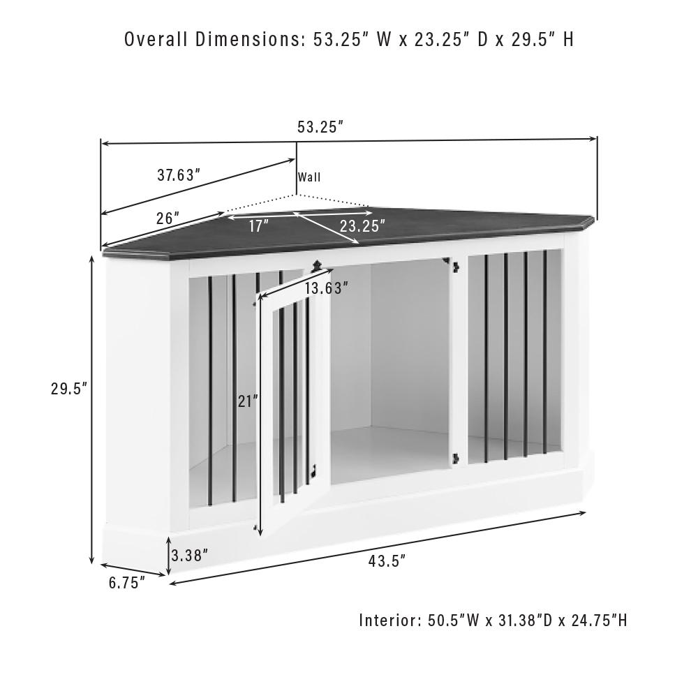 Winslow Corner Credenza Dog Crate