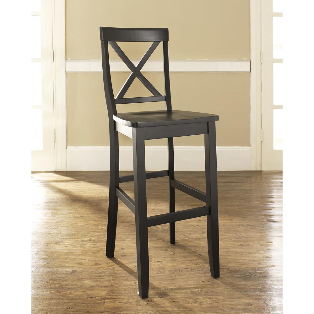 X-Back 2-Piece Bar Stool Set – 2 Stools