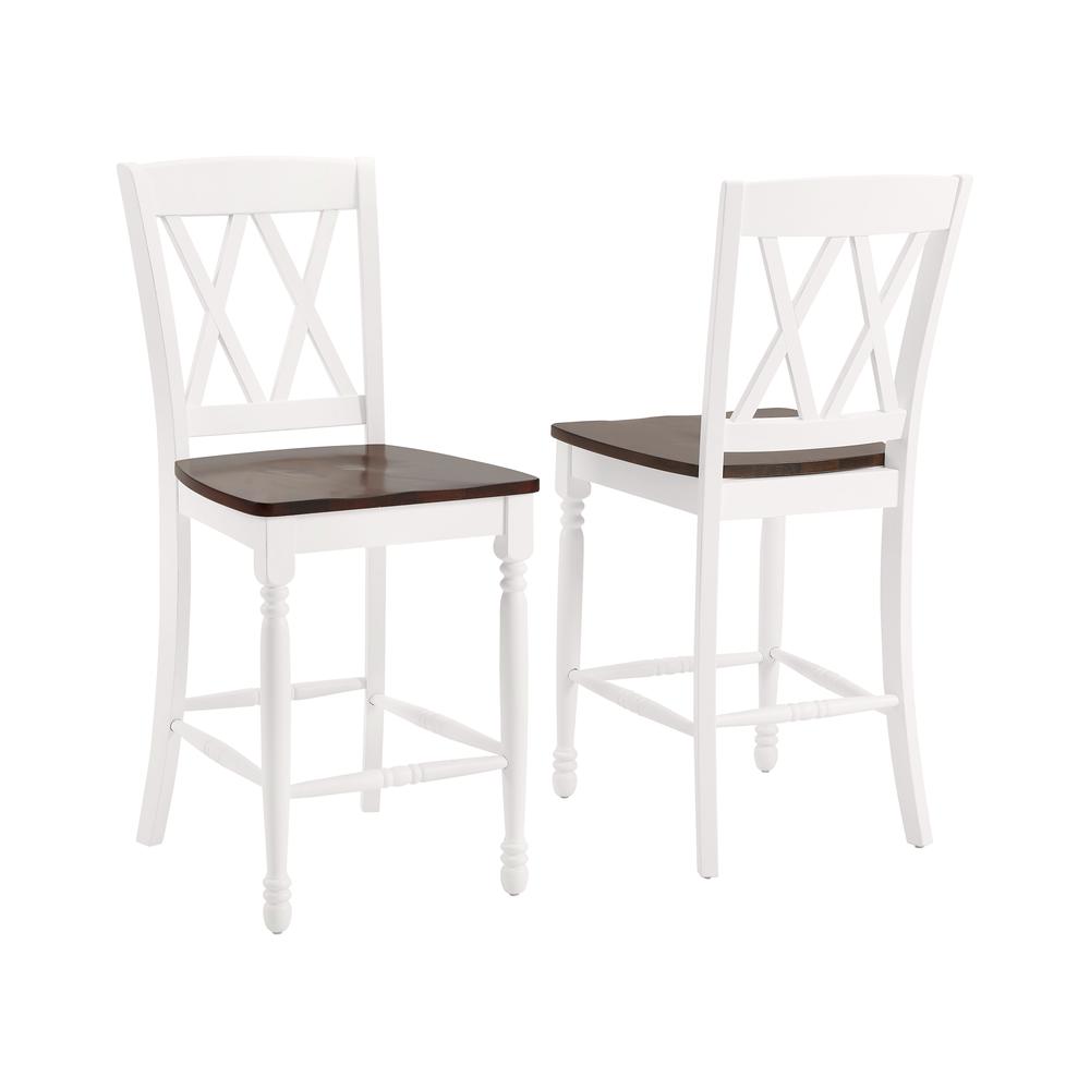 Shelby 2-Piece Counter Height Bar Stool Set – 2 Stools