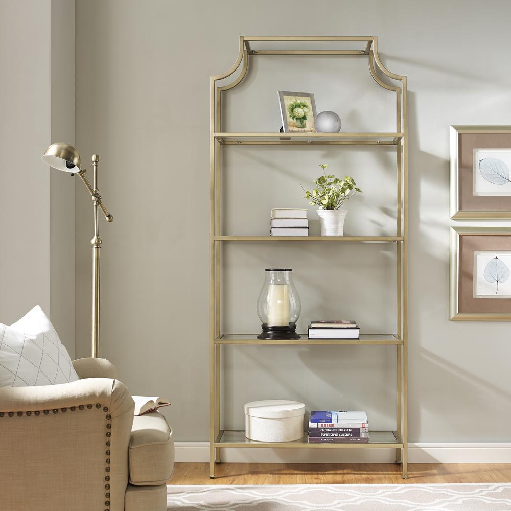 Aimee Etagere Bookcase
