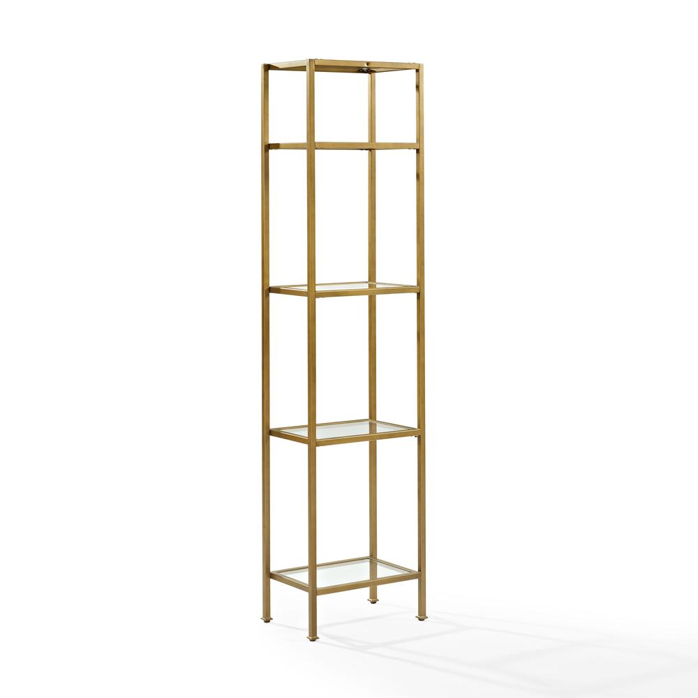 Aimee Narrow Etagere Bookcase