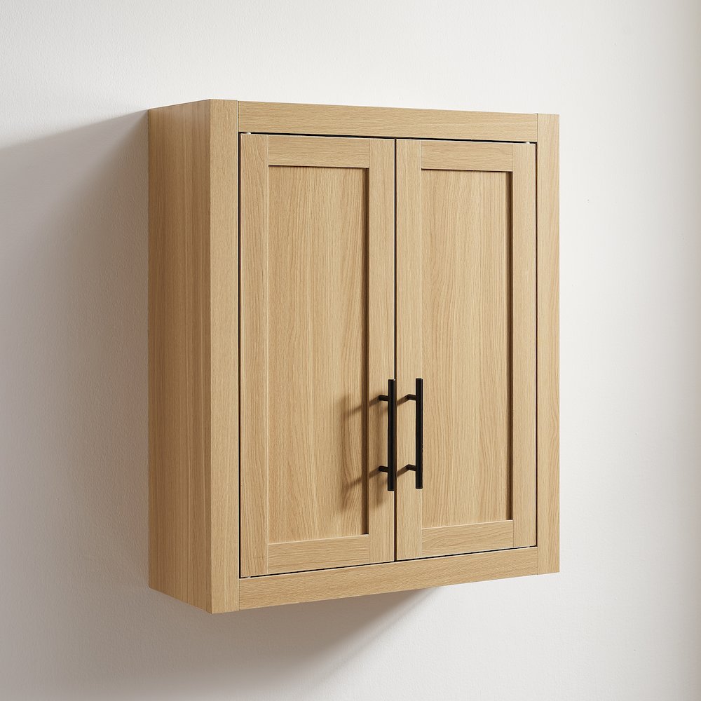Savannah Wall Storage Cabinet Natural
