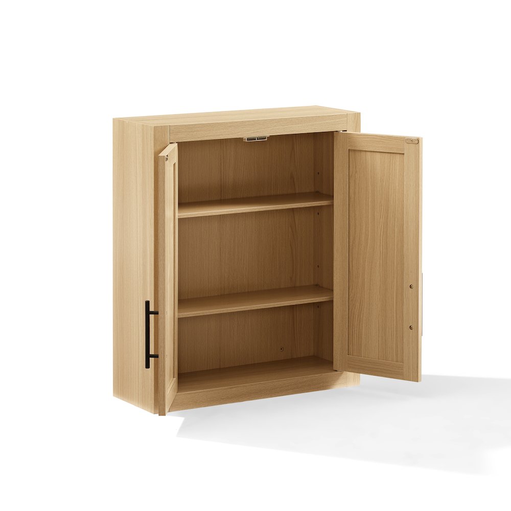 Savannah Wall Storage Cabinet Natural