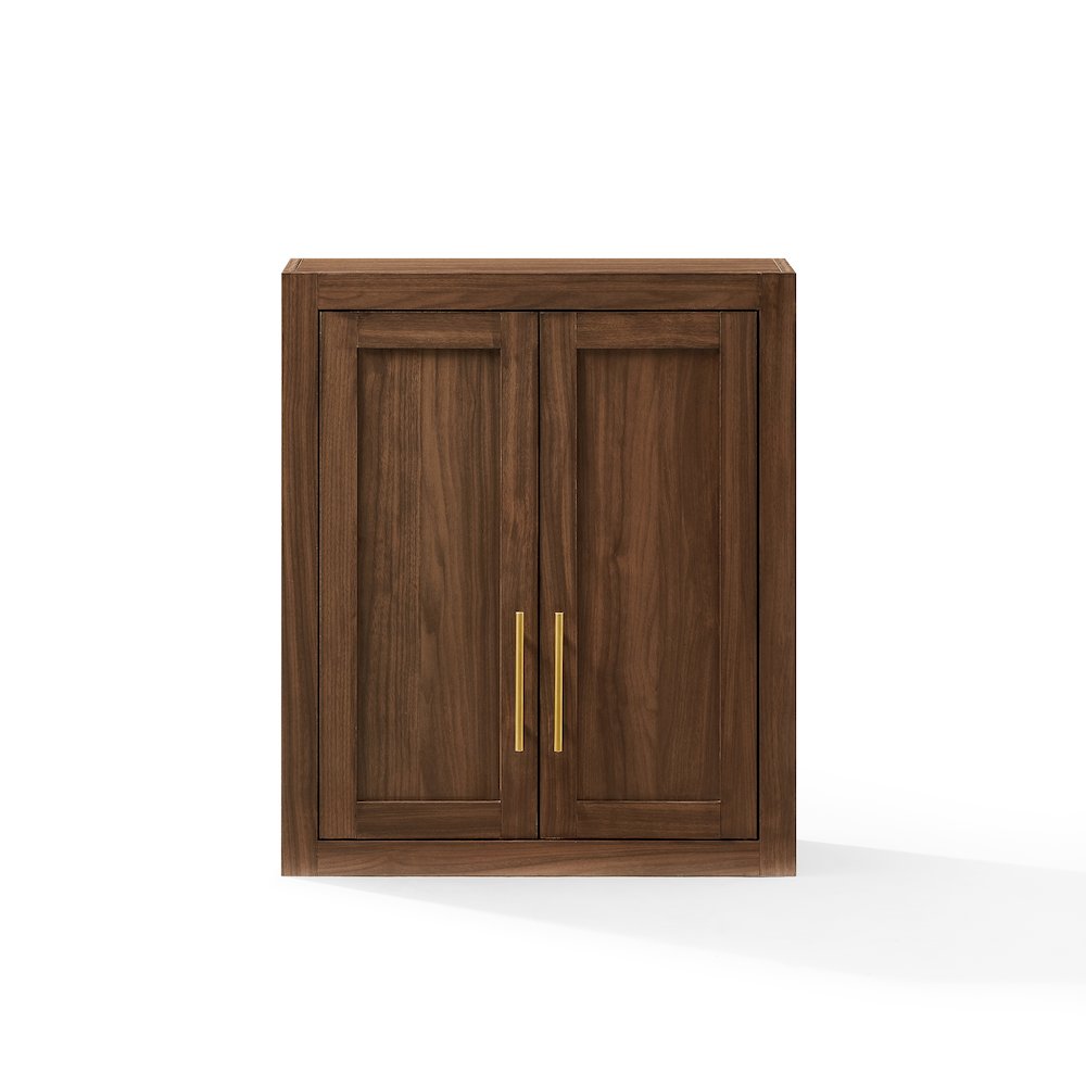 Savannah Wall Storage Cabinet Walnut