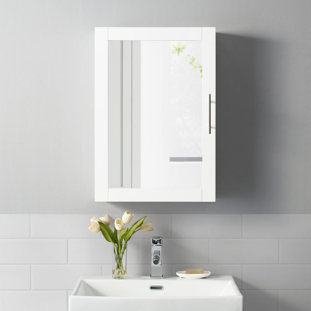 Savannah Wall Cabinet With Mirror