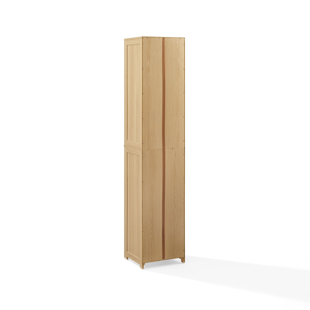 Savannah Linen Storage Cabinet Natural