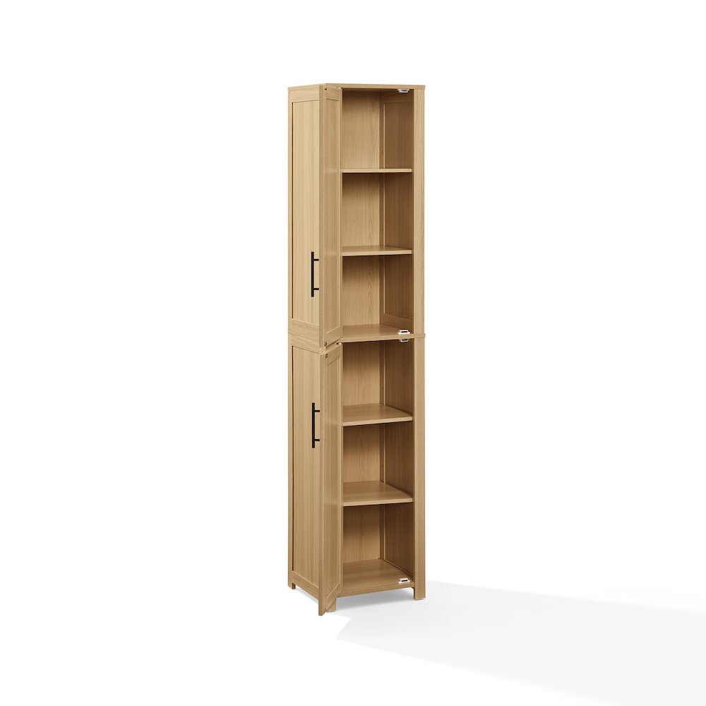 Savannah Linen Storage Cabinet Natural