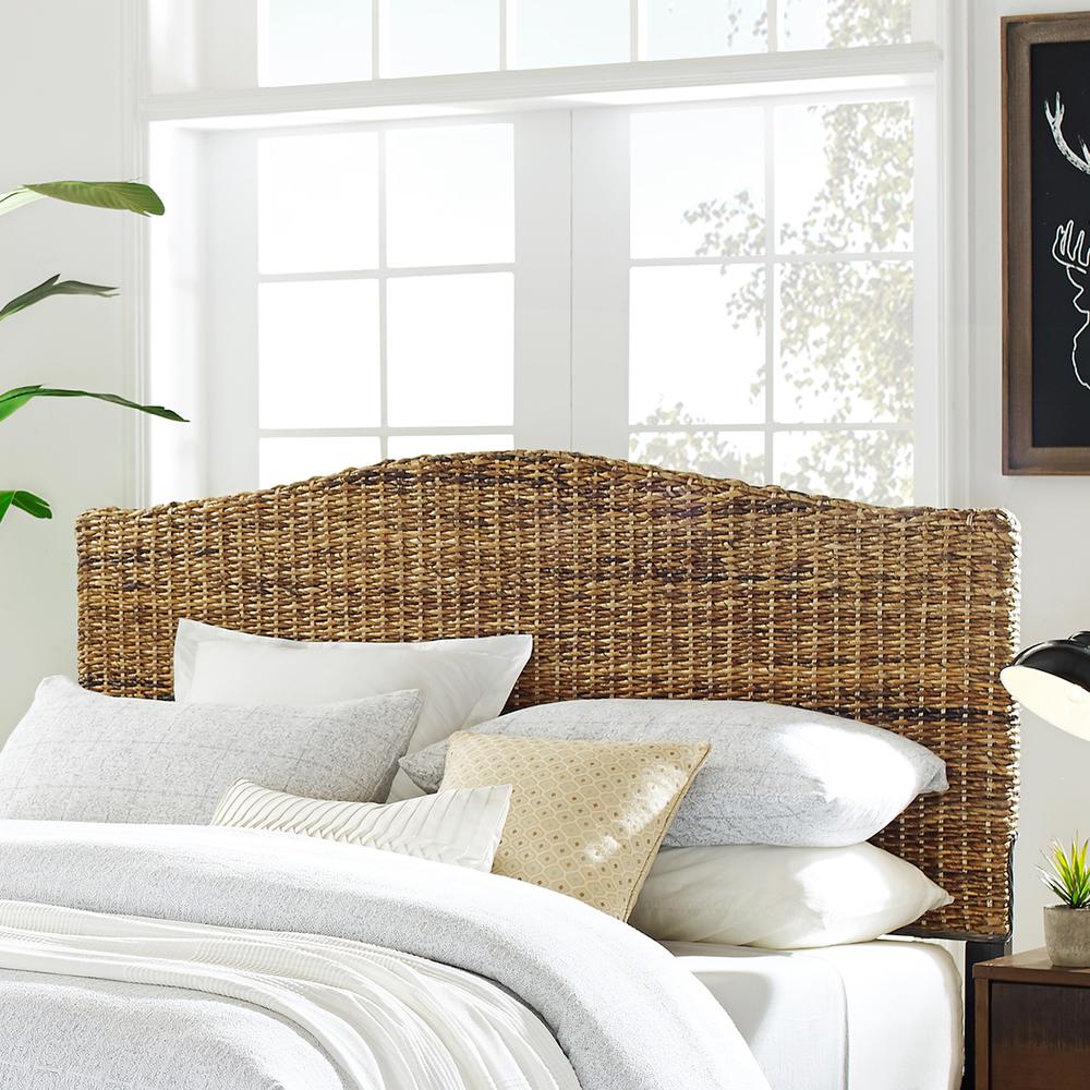 Serena Rattan Queen Headboard