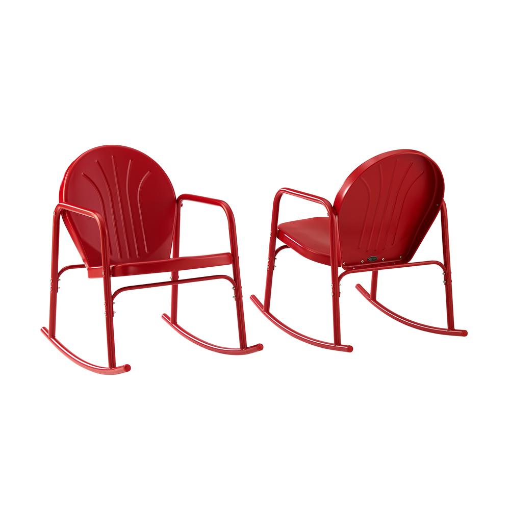 Griffith 2Pc Retro Outdoor Rocking Chair Set – 2 Rocking Chairs