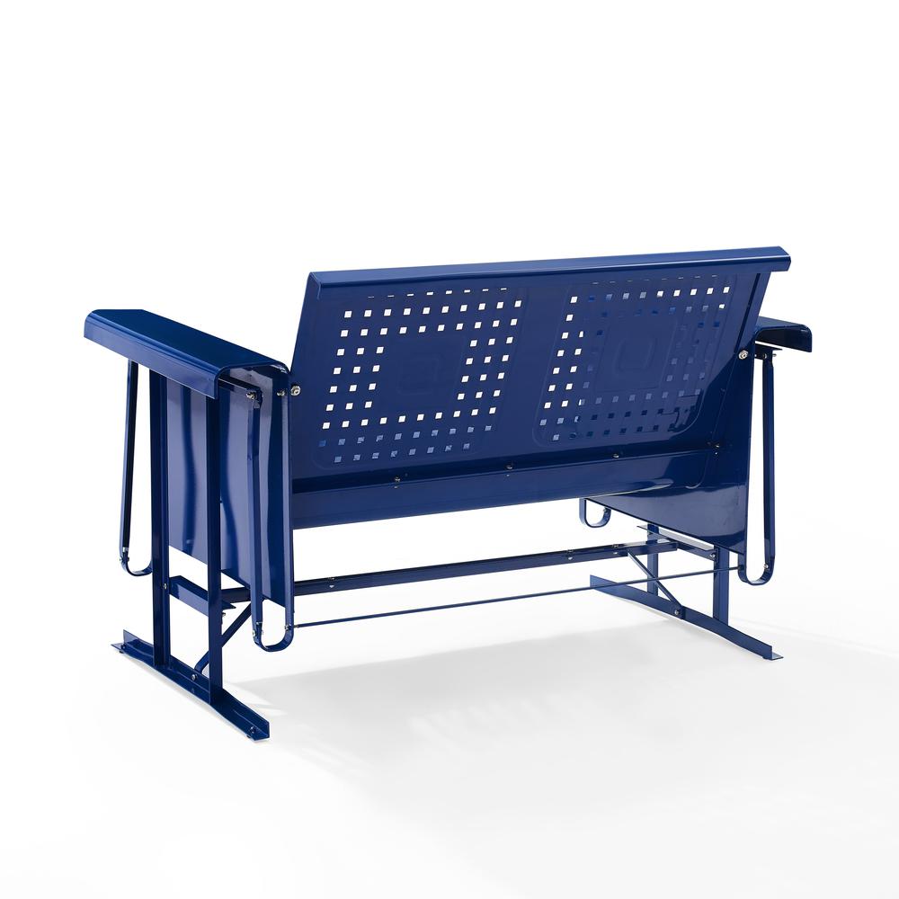 Bates Retro Outdoor Loveseat Glider