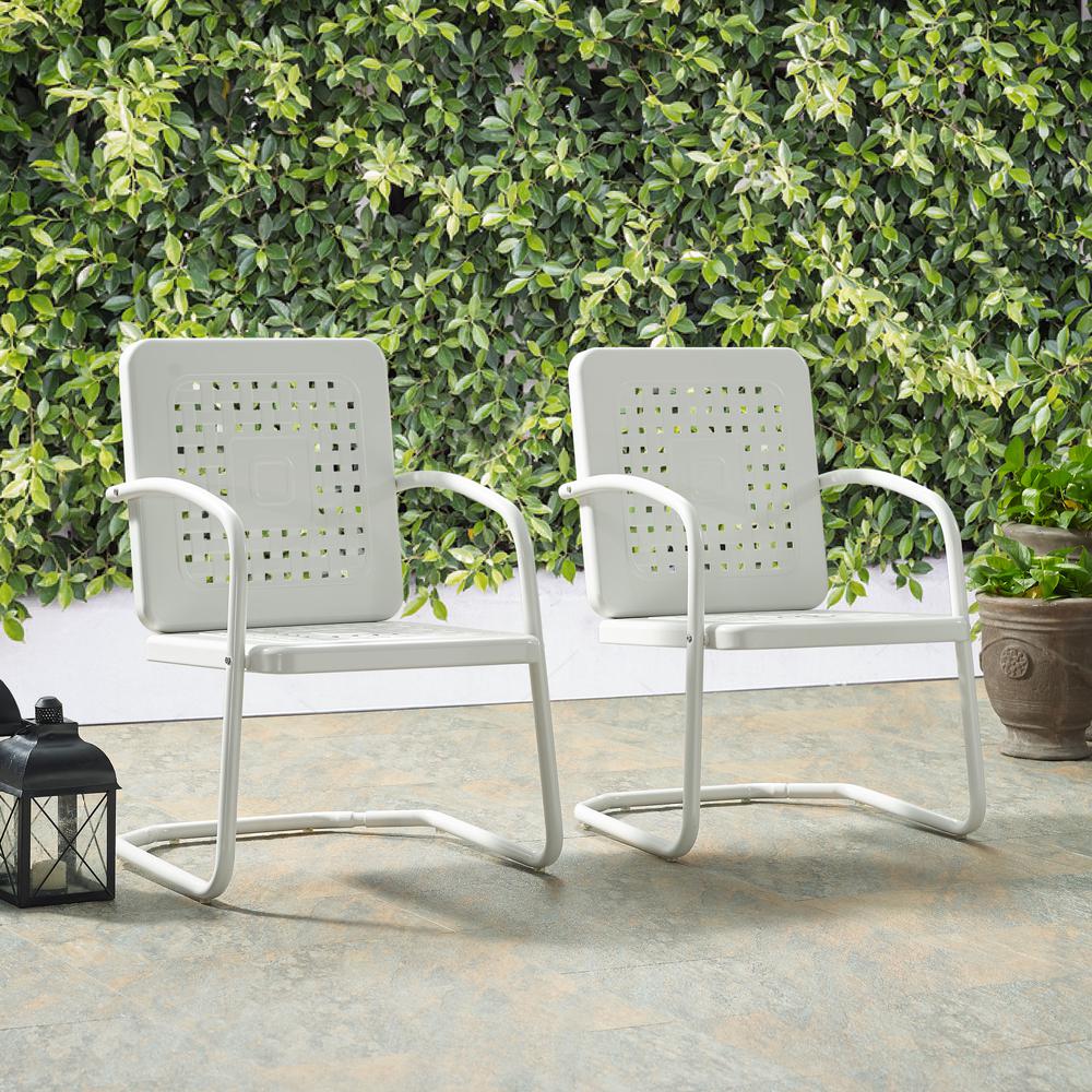Bates 2Pc Retro Outdoor Chair Set – 2 Armchairs