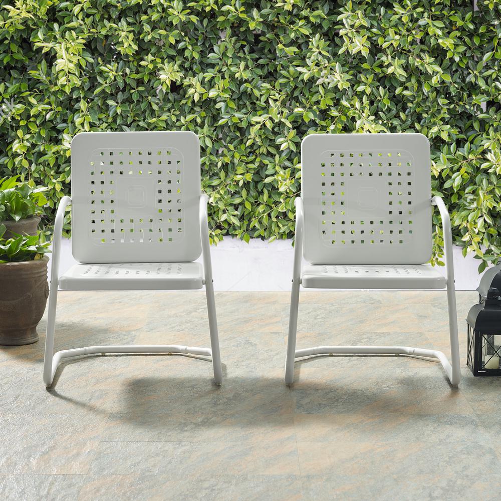 Bates 2Pc Retro Outdoor Chair Set – 2 Armchairs