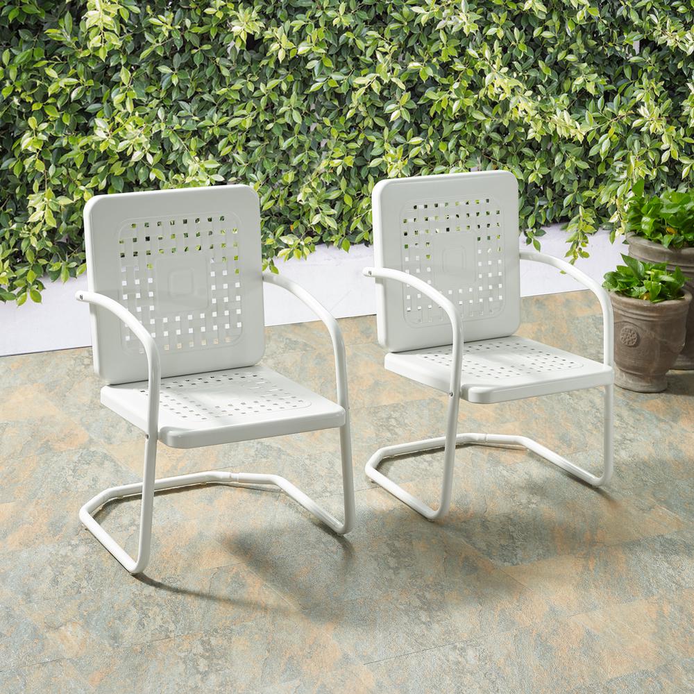 Bates 2Pc Retro Outdoor Chair Set – 2 Armchairs
