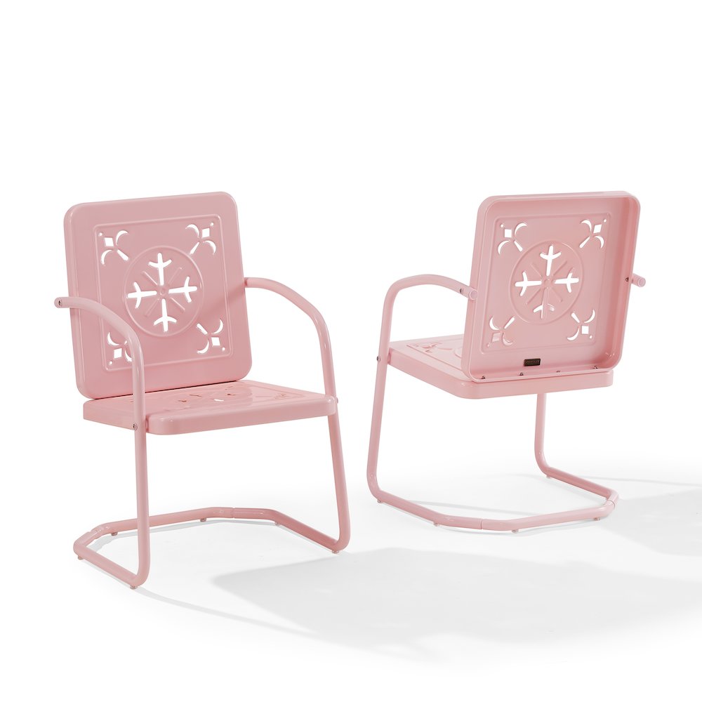 Azalea 2-Piece Retro Outdoor Chair Set – 2 Chairs