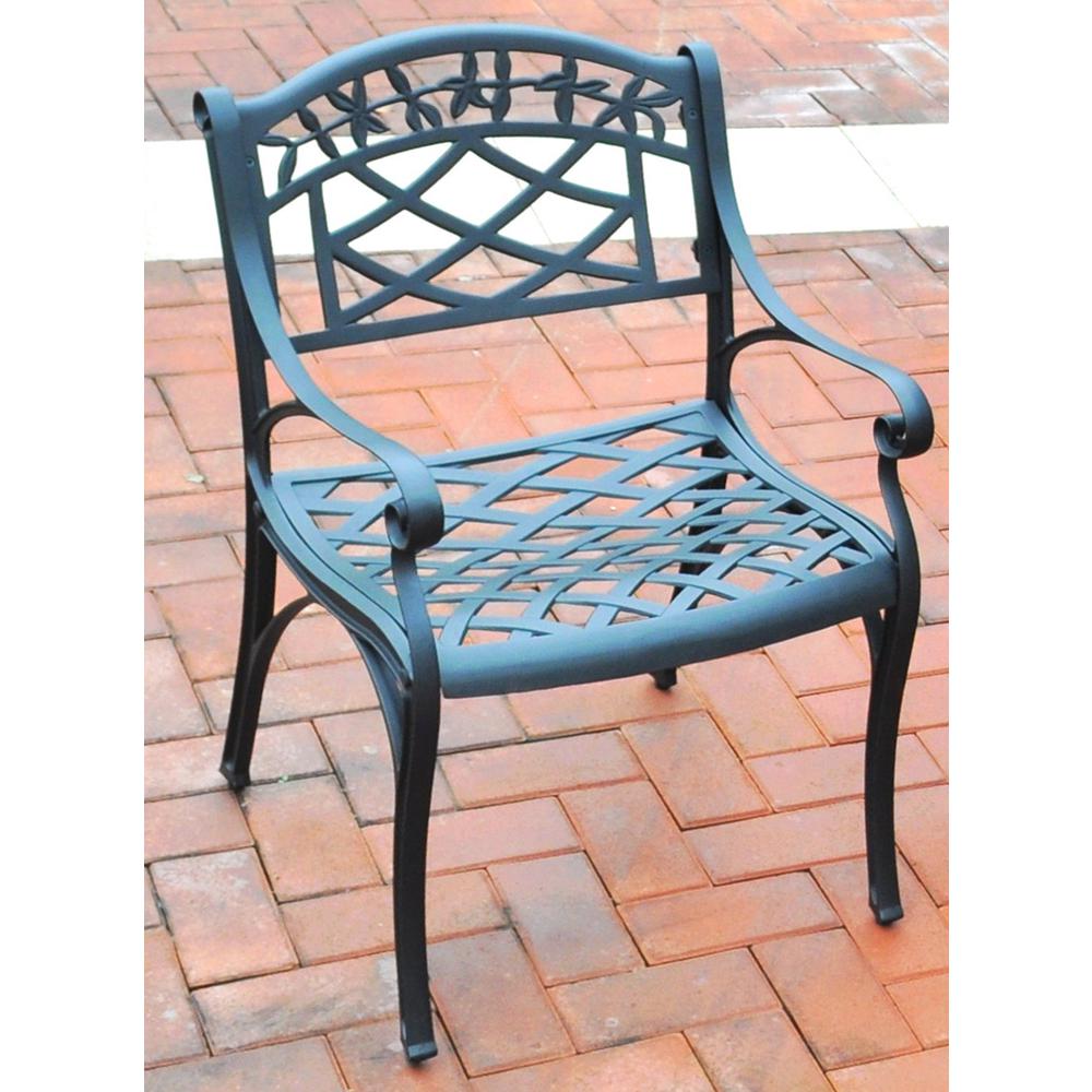 Sedona 2Pc Cast Aluminum Outdoor Chair Set – 2 Armchairs