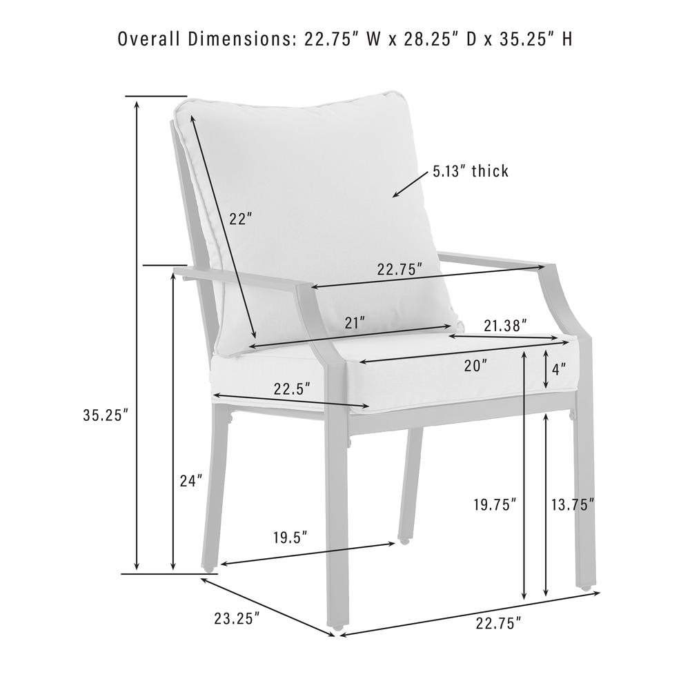 Otto 2Pc Outdoor Dining Chair Set – 2 Chairs