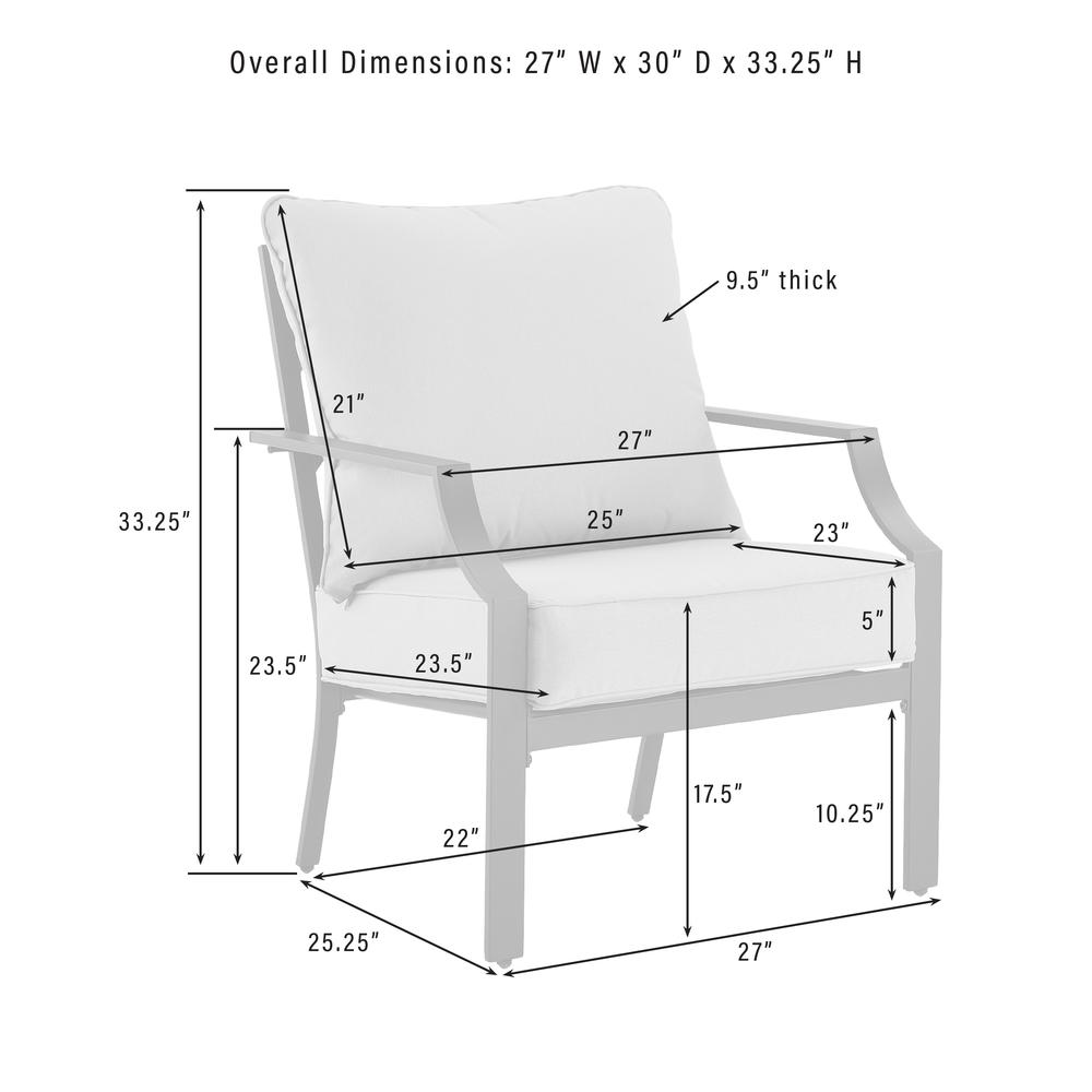 Otto 2Pc Outdoor Chair Set – 2 Armchairs